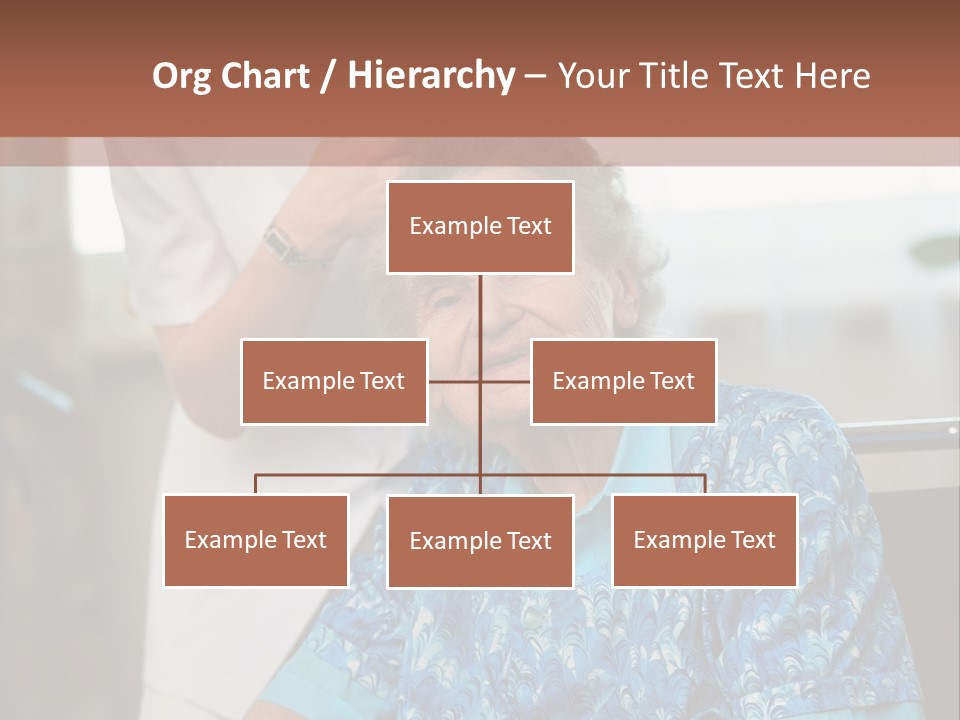 Granny's Combing PowerPoint Template
