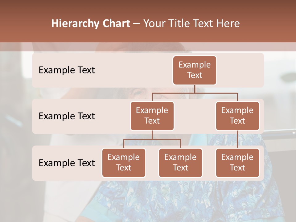 Granny's Combing PowerPoint Template