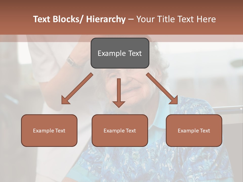Granny's Combing PowerPoint Template