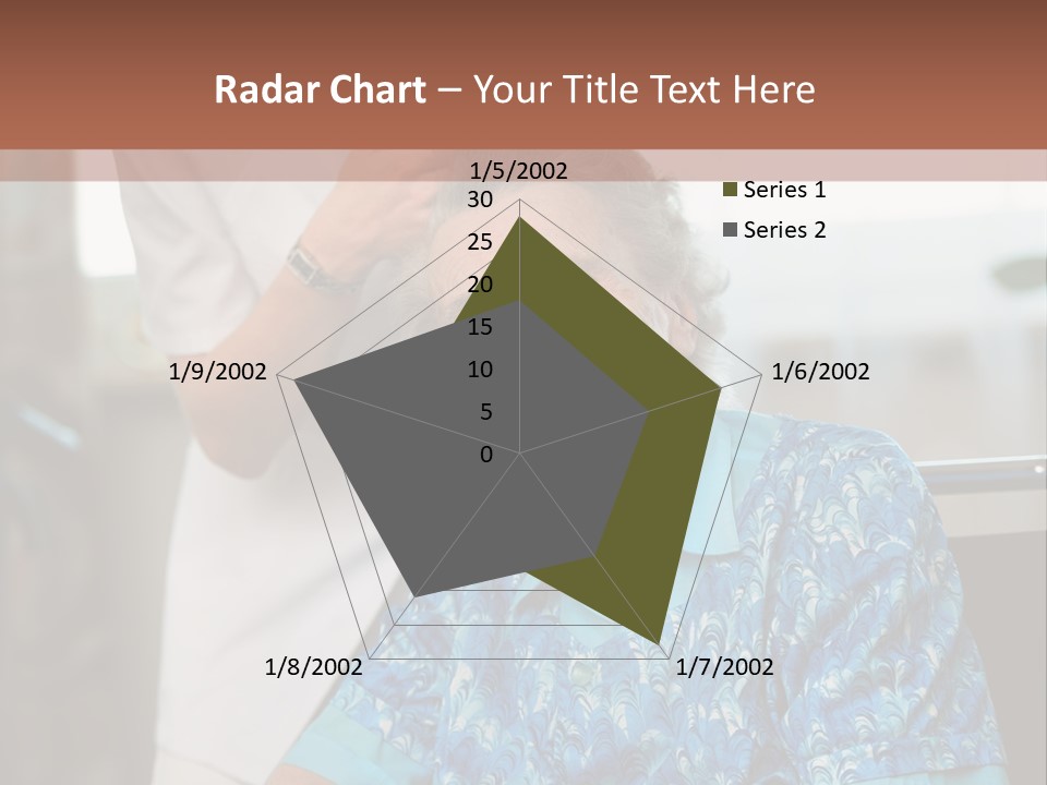 Granny's Combing PowerPoint Template