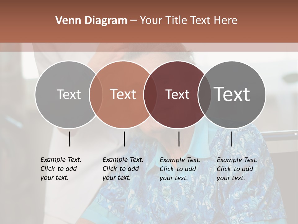Granny's Combing PowerPoint Template