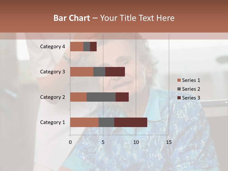 Granny's Combing PowerPoint Template