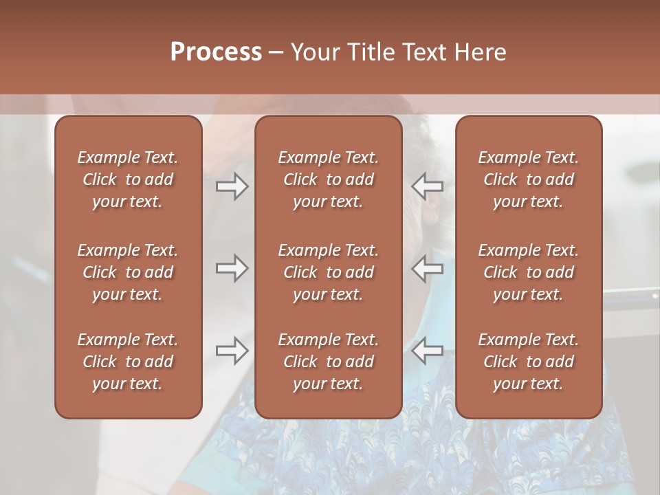 Granny's Combing PowerPoint Template