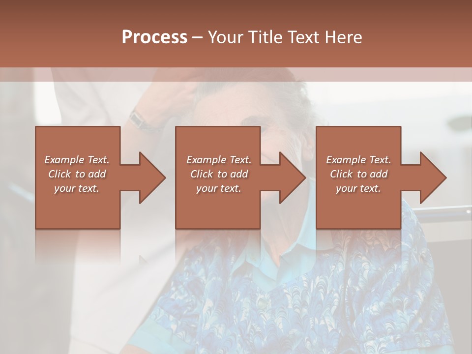 Granny's Combing PowerPoint Template