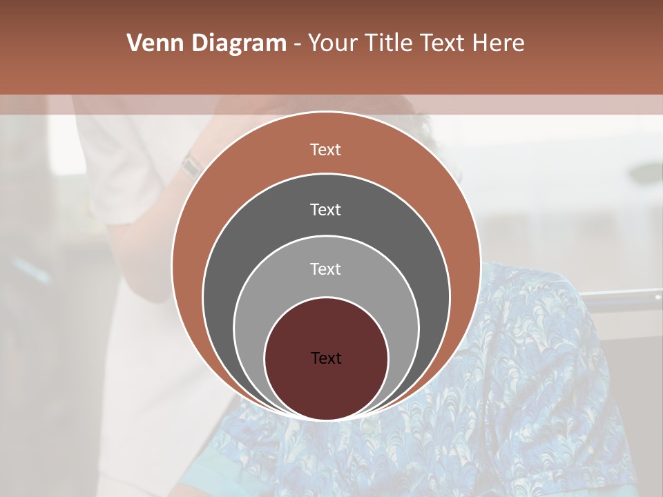 Granny's Combing PowerPoint Template