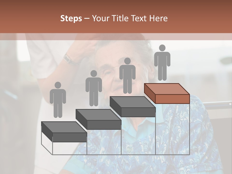 Granny's Combing PowerPoint Template