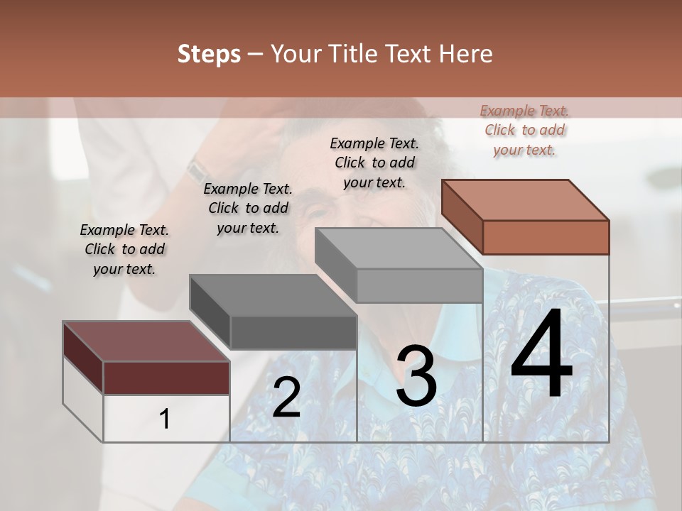 Granny's Combing PowerPoint Template