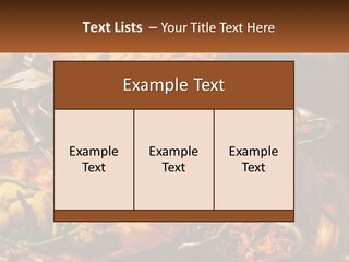 Soup Casserole PowerPoint Template