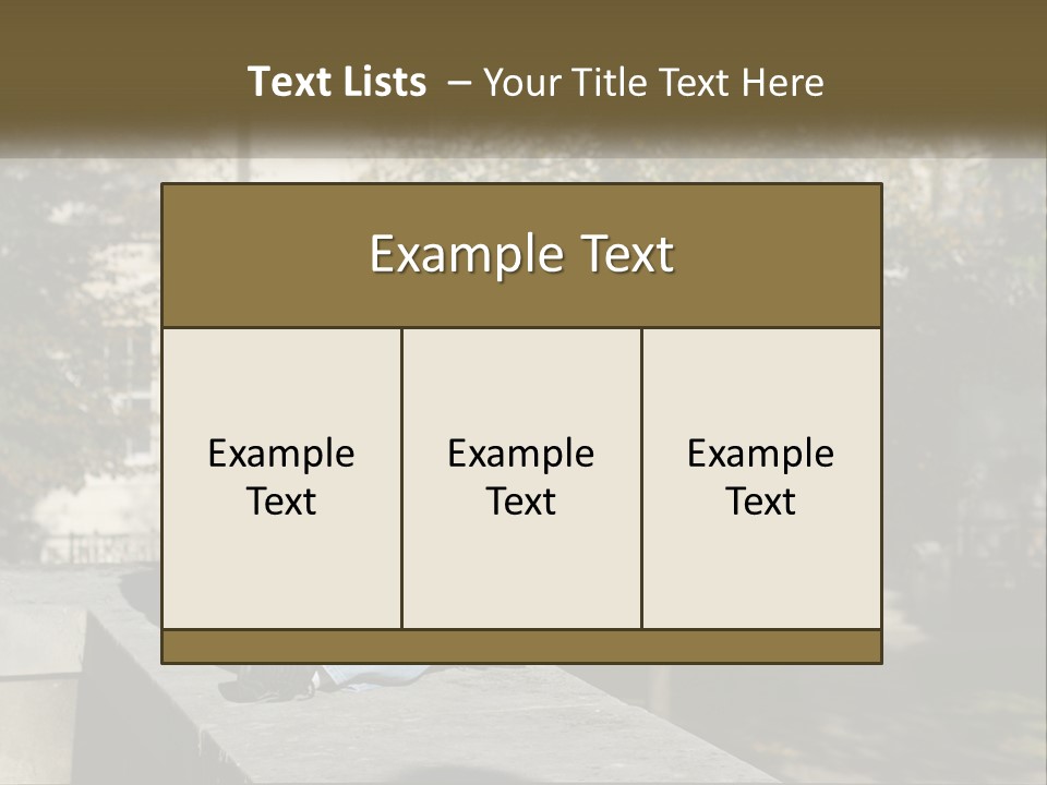 Student With Laptop On Break PowerPoint Template