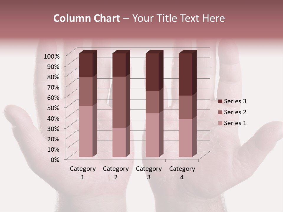 Worker's Hands PowerPoint Template