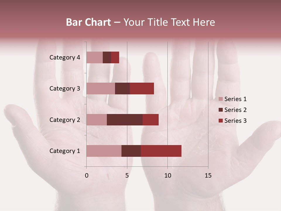 Worker's Hands PowerPoint Template