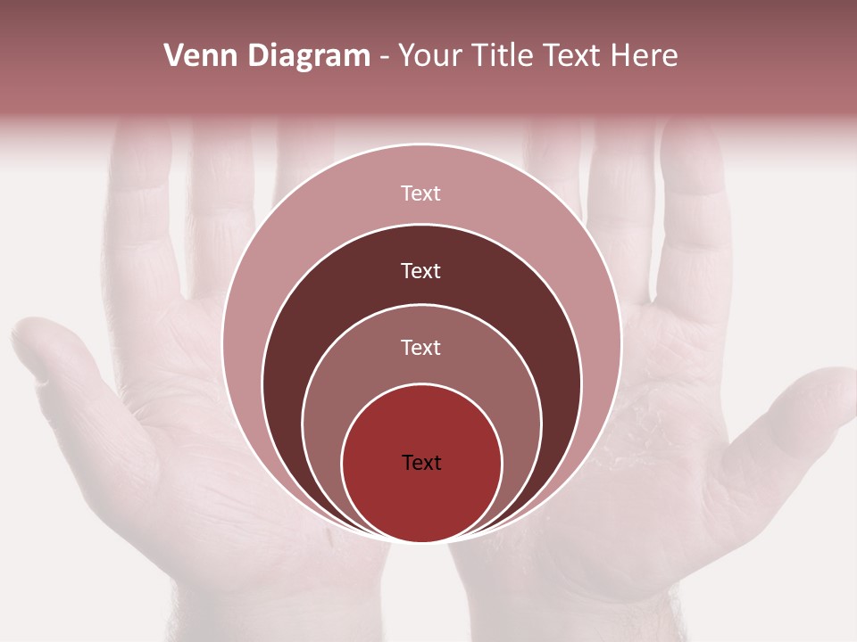 Worker's Hands PowerPoint Template