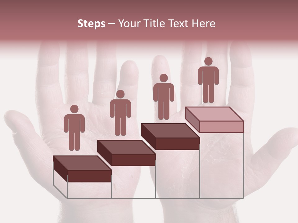 Worker's Hands PowerPoint Template