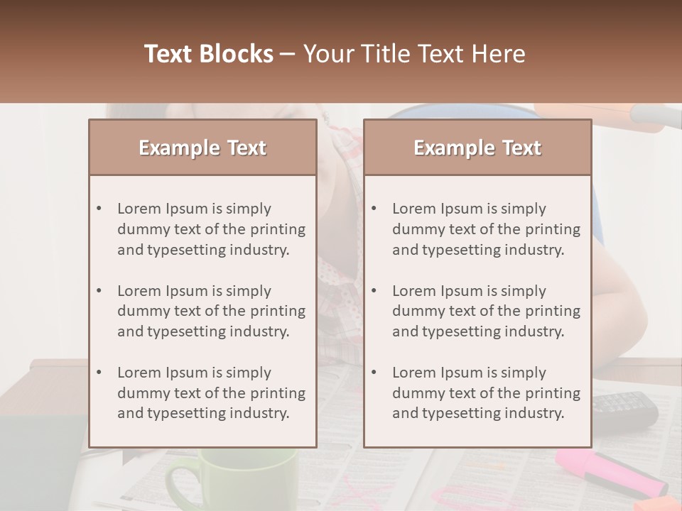 Woman Looking For A Job PowerPoint Template