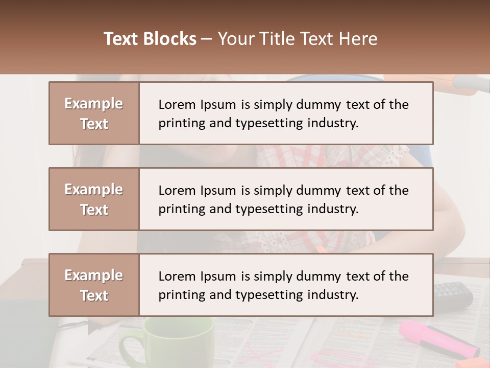 Woman Looking For A Job PowerPoint Template