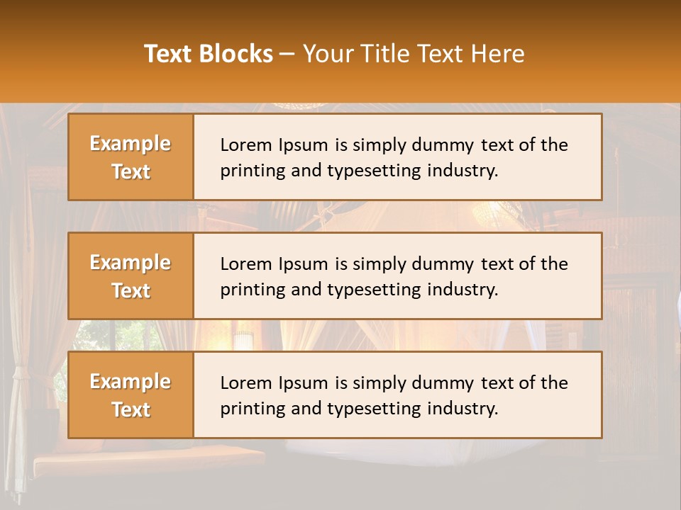 Apartments In Africa PowerPoint Template