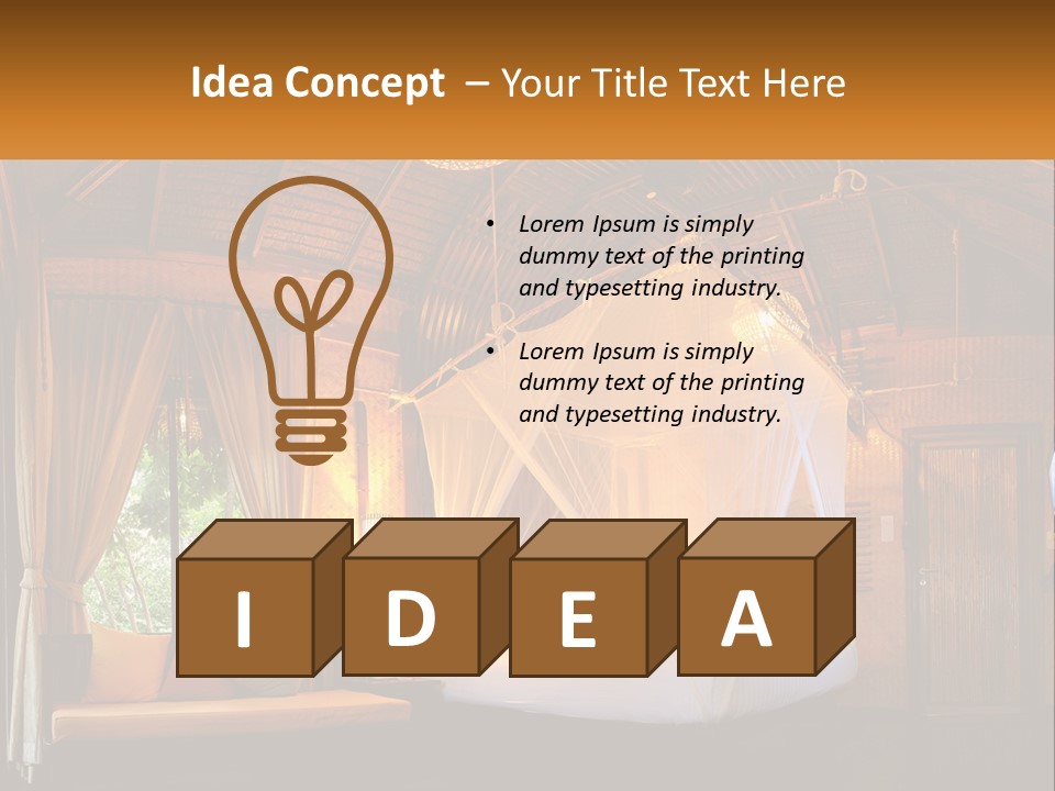 Apartments In Africa PowerPoint Template