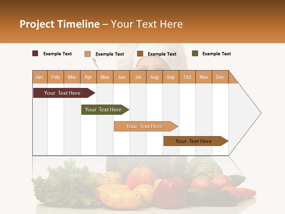 Baby In The Pot PowerPoint Template