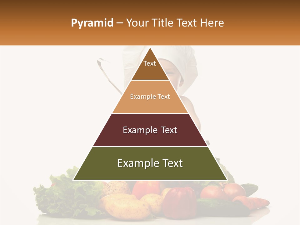 Baby In The Pot PowerPoint Template