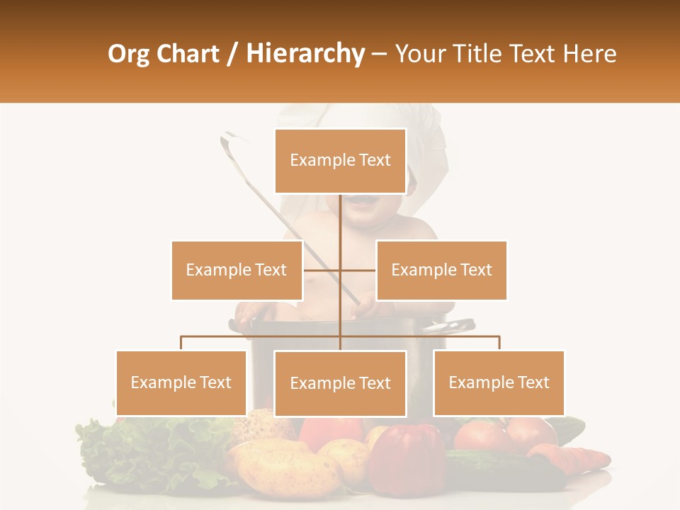 Baby In The Pot PowerPoint Template