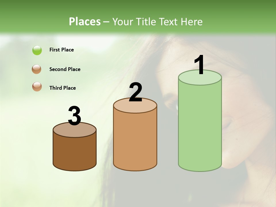 Smiling Girl PowerPoint Template