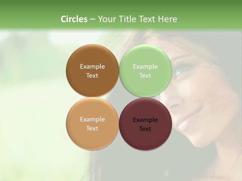 Smiling Girl PowerPoint Template