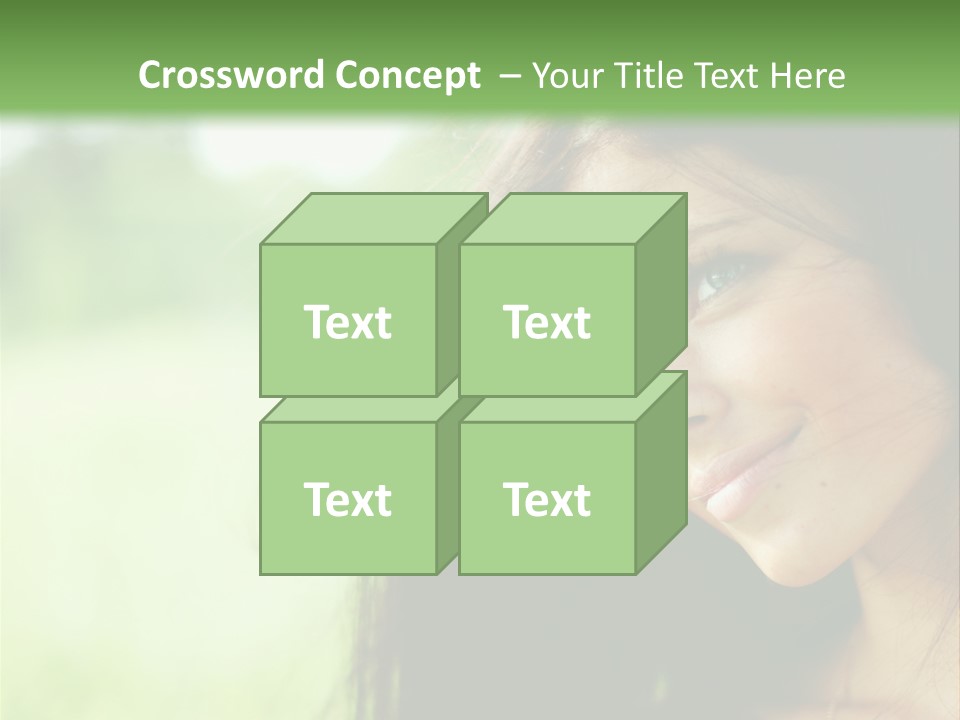 Smiling Girl PowerPoint Template