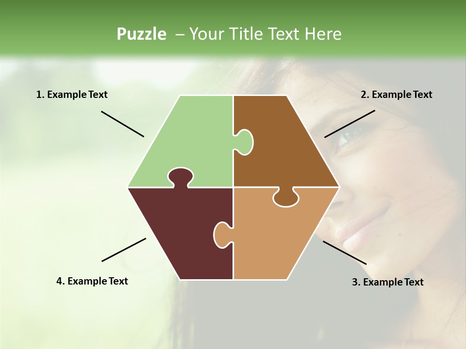 Smiling Girl PowerPoint Template