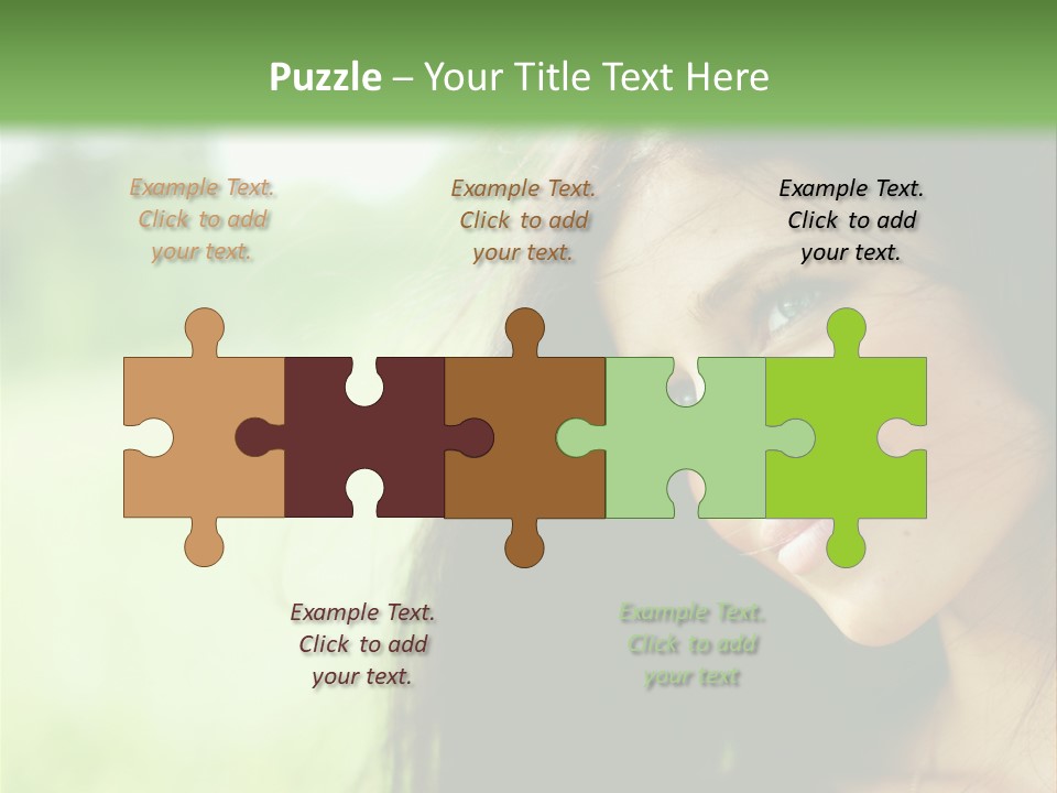 Smiling Girl PowerPoint Template