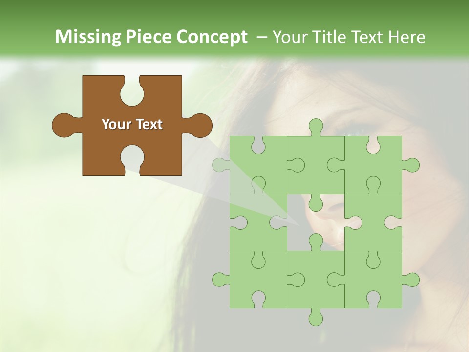 Smiling Girl PowerPoint Template