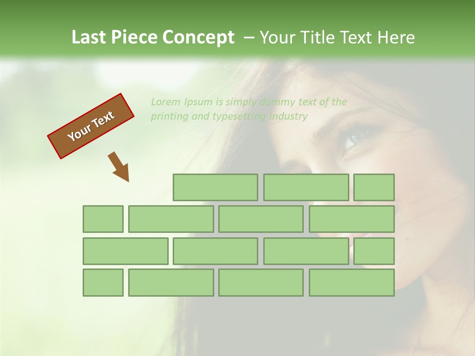 Smiling Girl PowerPoint Template