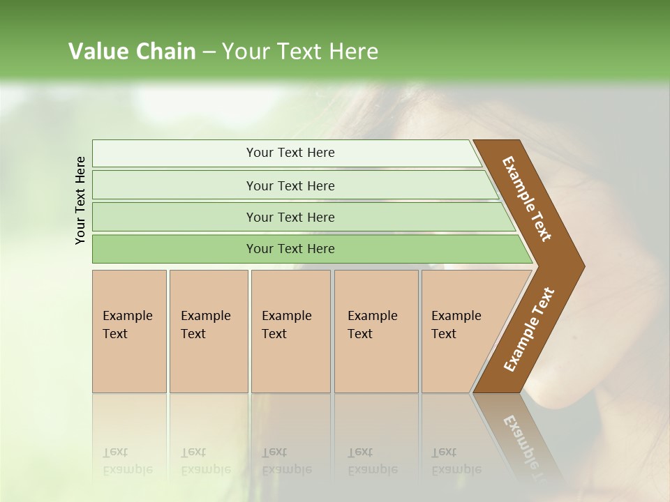 Smiling Girl PowerPoint Template