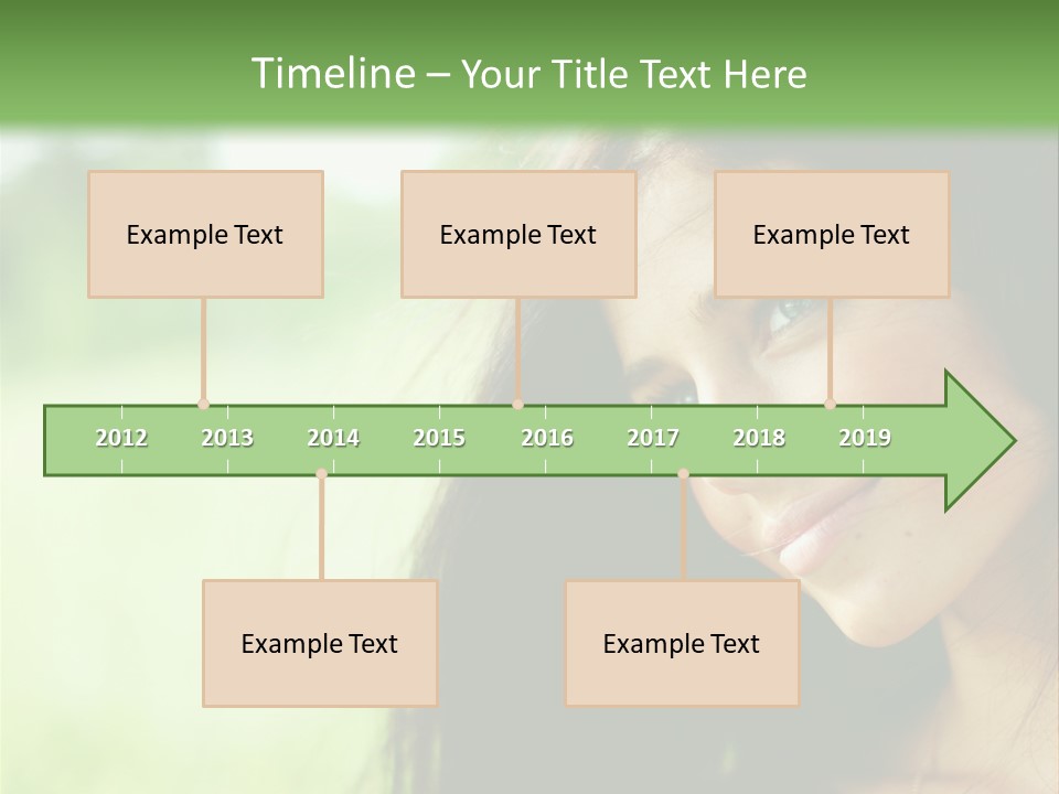 Smiling Girl PowerPoint Template