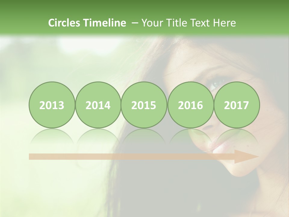 Smiling Girl PowerPoint Template