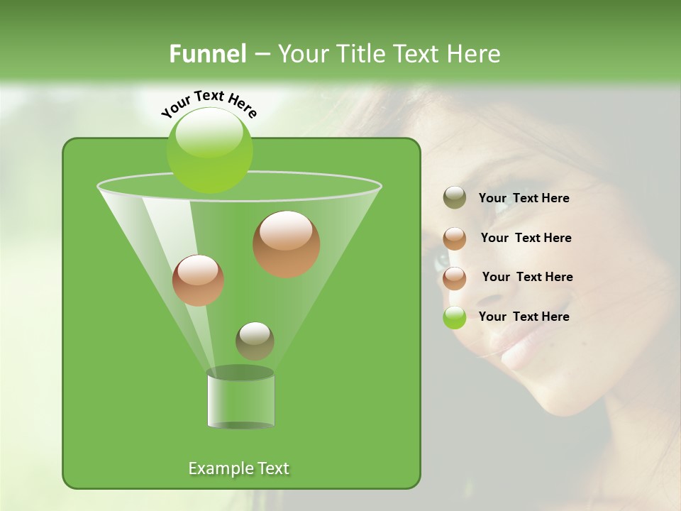 Smiling Girl PowerPoint Template