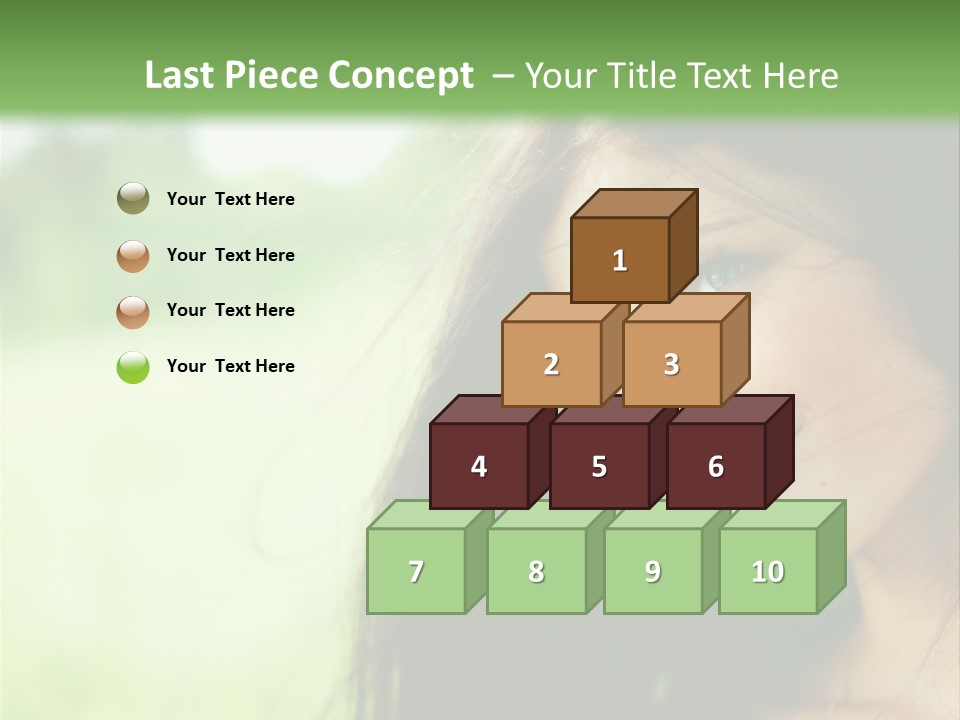 Smiling Girl PowerPoint Template