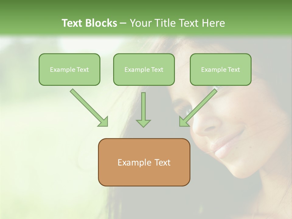 Smiling Girl PowerPoint Template
