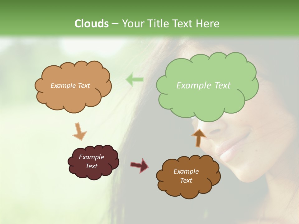 Smiling Girl PowerPoint Template