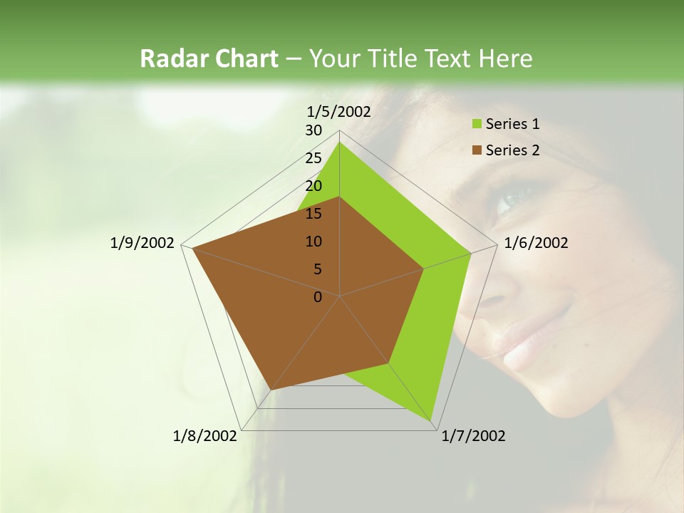 Smiling Girl PowerPoint Template