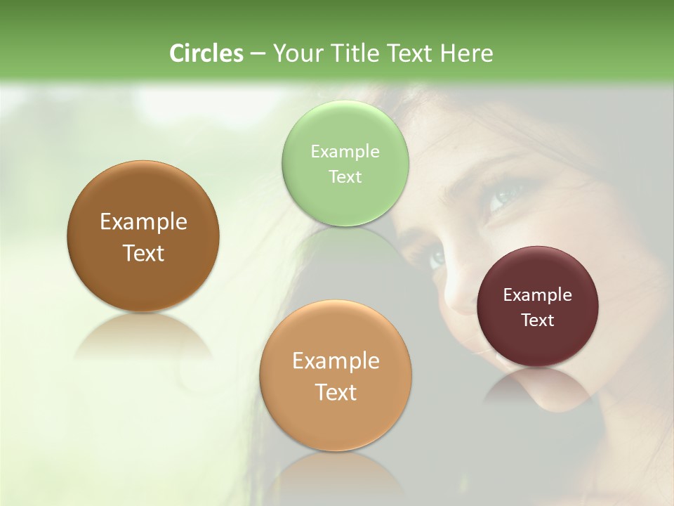 Smiling Girl PowerPoint Template