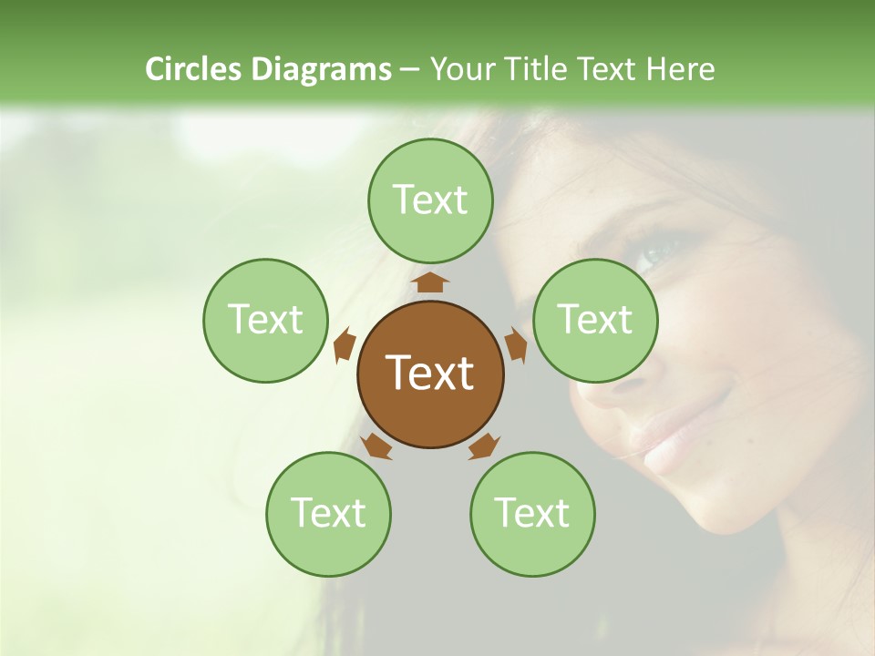 Smiling Girl PowerPoint Template