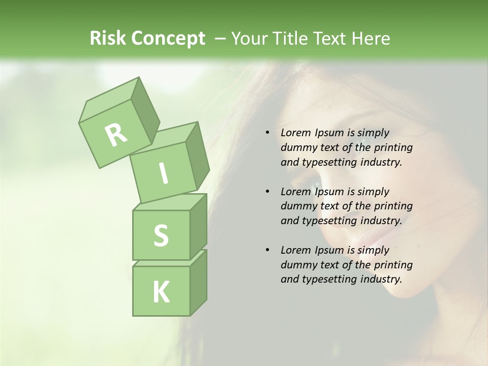 Smiling Girl PowerPoint Template