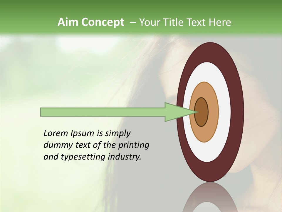 Smiling Girl PowerPoint Template