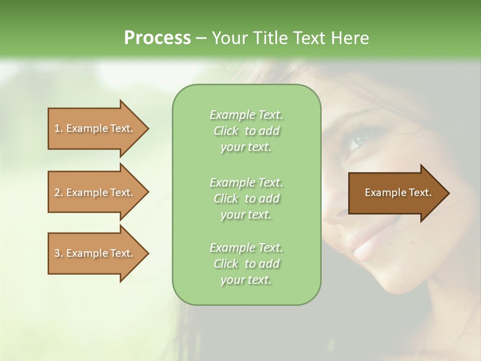 Smiling Girl PowerPoint Template
