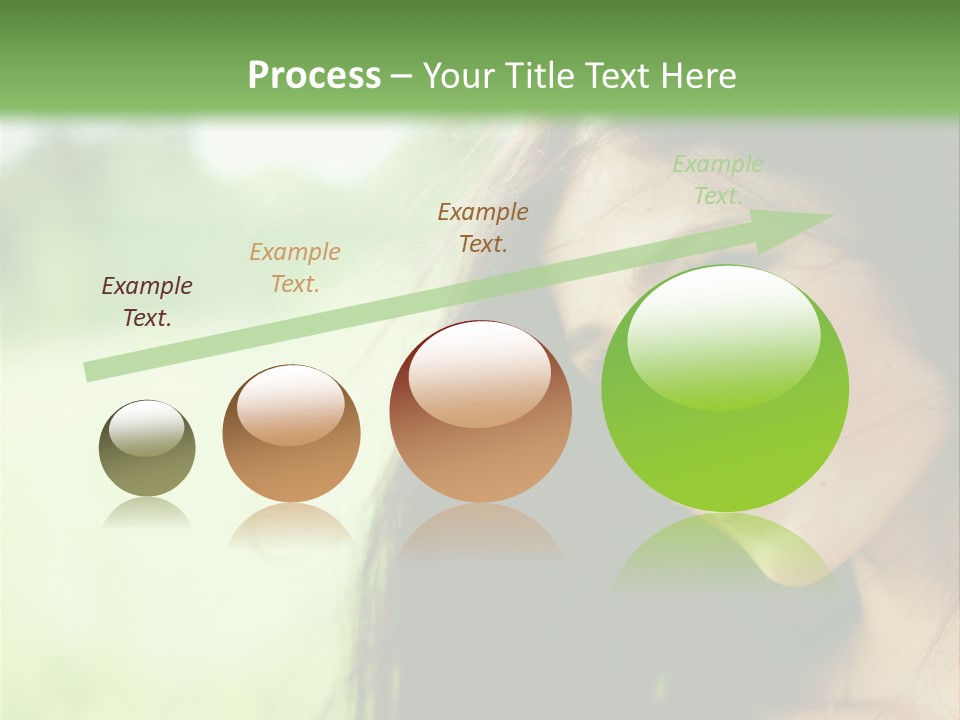 Smiling Girl PowerPoint Template