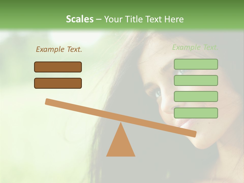 Smiling Girl PowerPoint Template