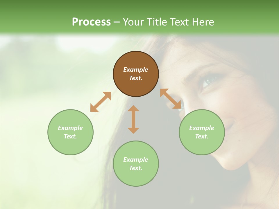 Smiling Girl PowerPoint Template