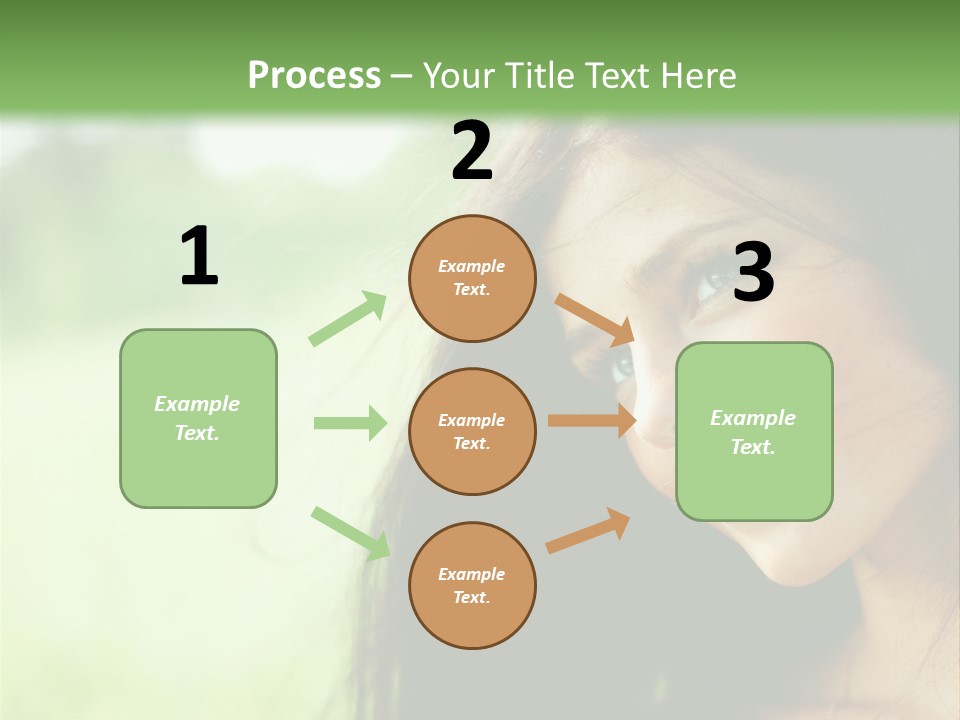 Smiling Girl PowerPoint Template
