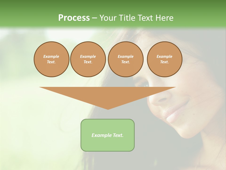 Smiling Girl PowerPoint Template