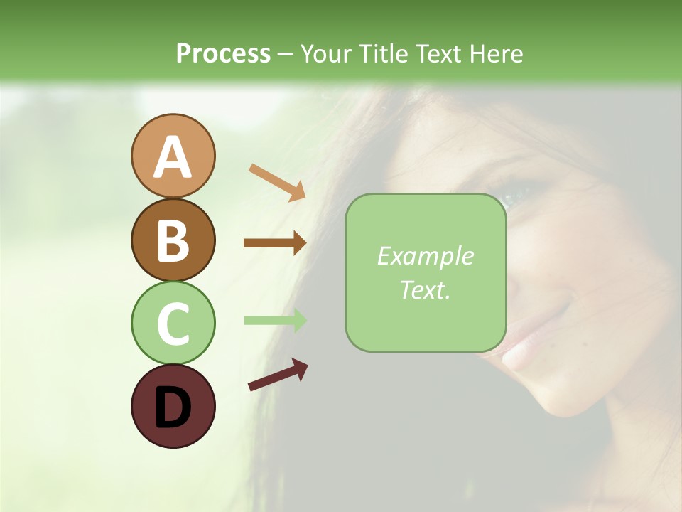 Smiling Girl PowerPoint Template